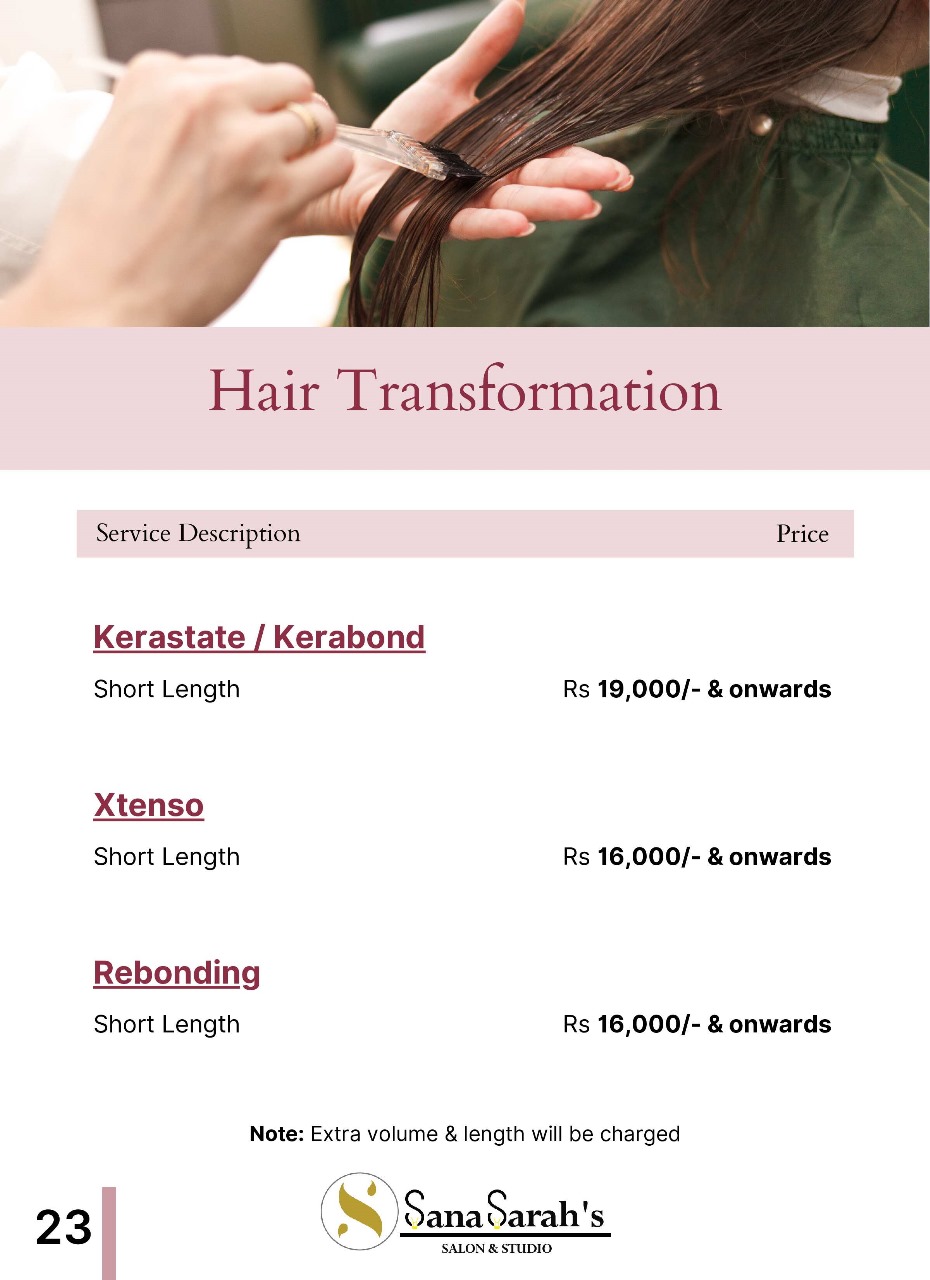 Hair service 7